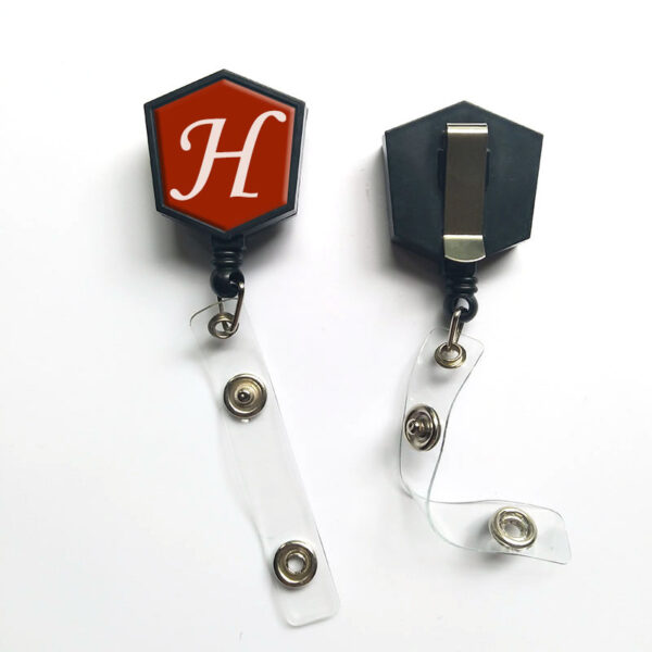 Retractable badge reel
