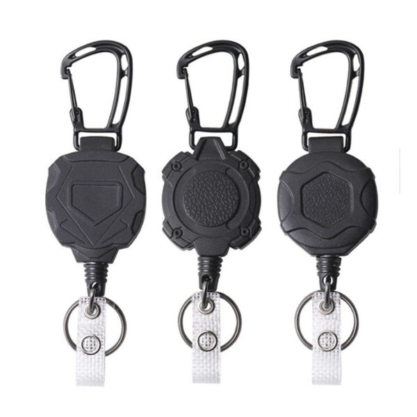 Retractable badge reel