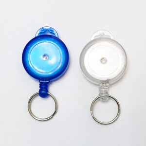 clear badge reel