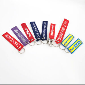 polyester keychain