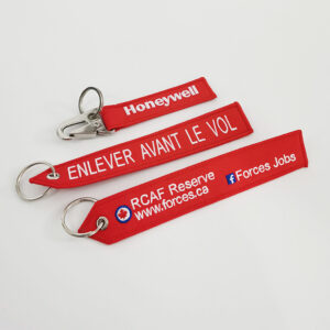 polyester keychain