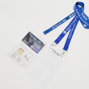 lanyard with clear holde