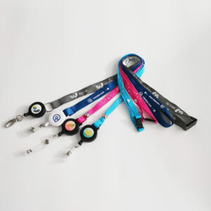 lanyard with retractable badge reel