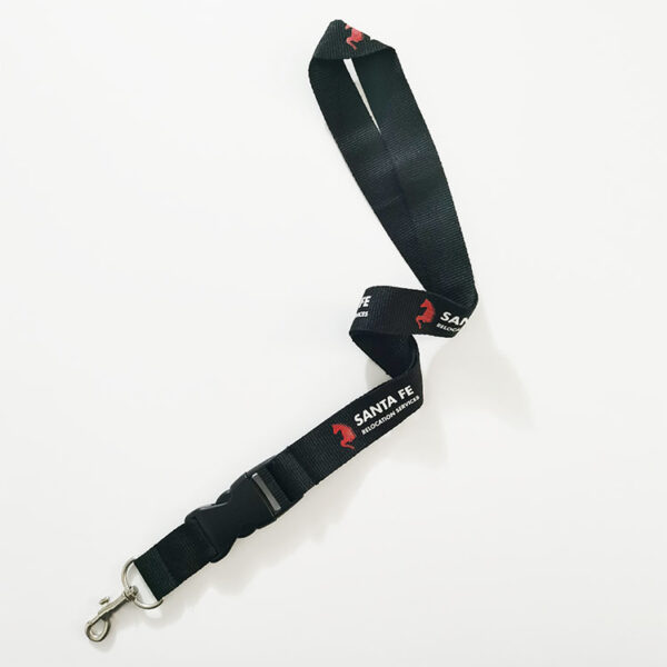 20mm lanyard with badge reel &clip - Image 2