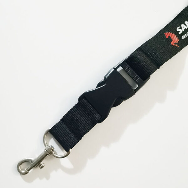 20mm lanyard with badge reel &clip - Image 3