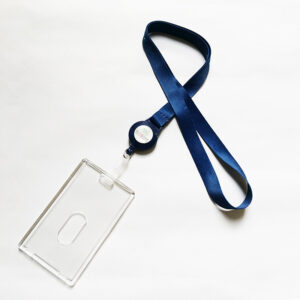 lanyard with bagde reel & holder card