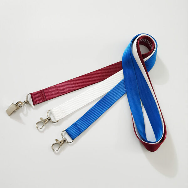 nylon lanyard with clip - Image 3