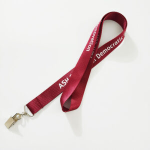 nylon lanyard with clip